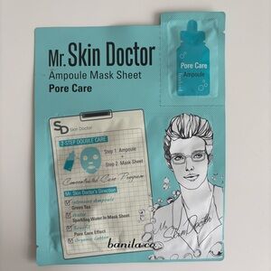 banila co. Mr. Skin Doctor Ampoule Mask Sheet Pore Care